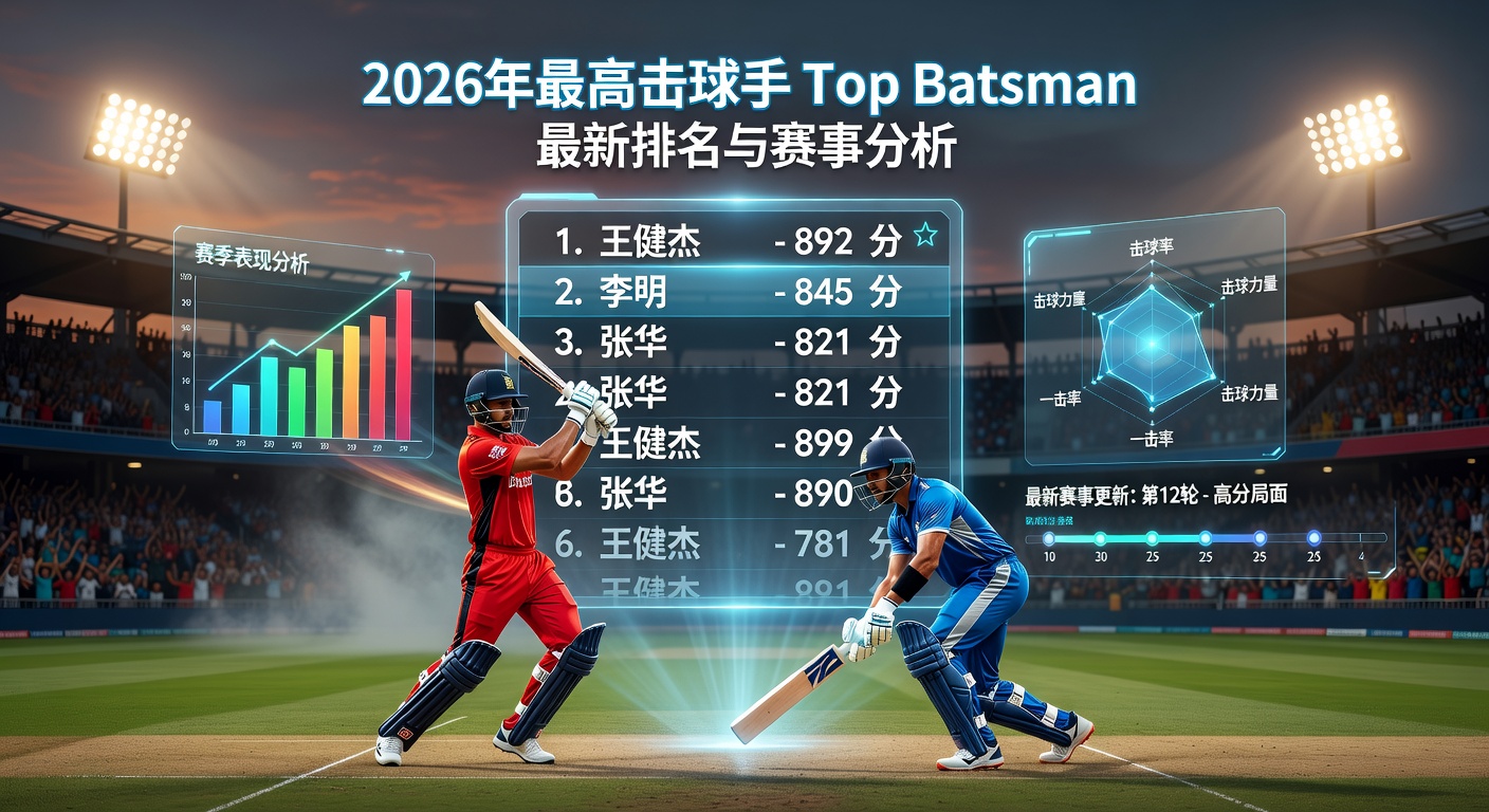 2026最高击球手 Top Batsman 排名预测